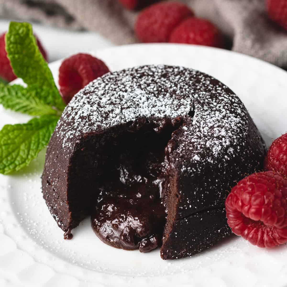 Instant pot lava cakes