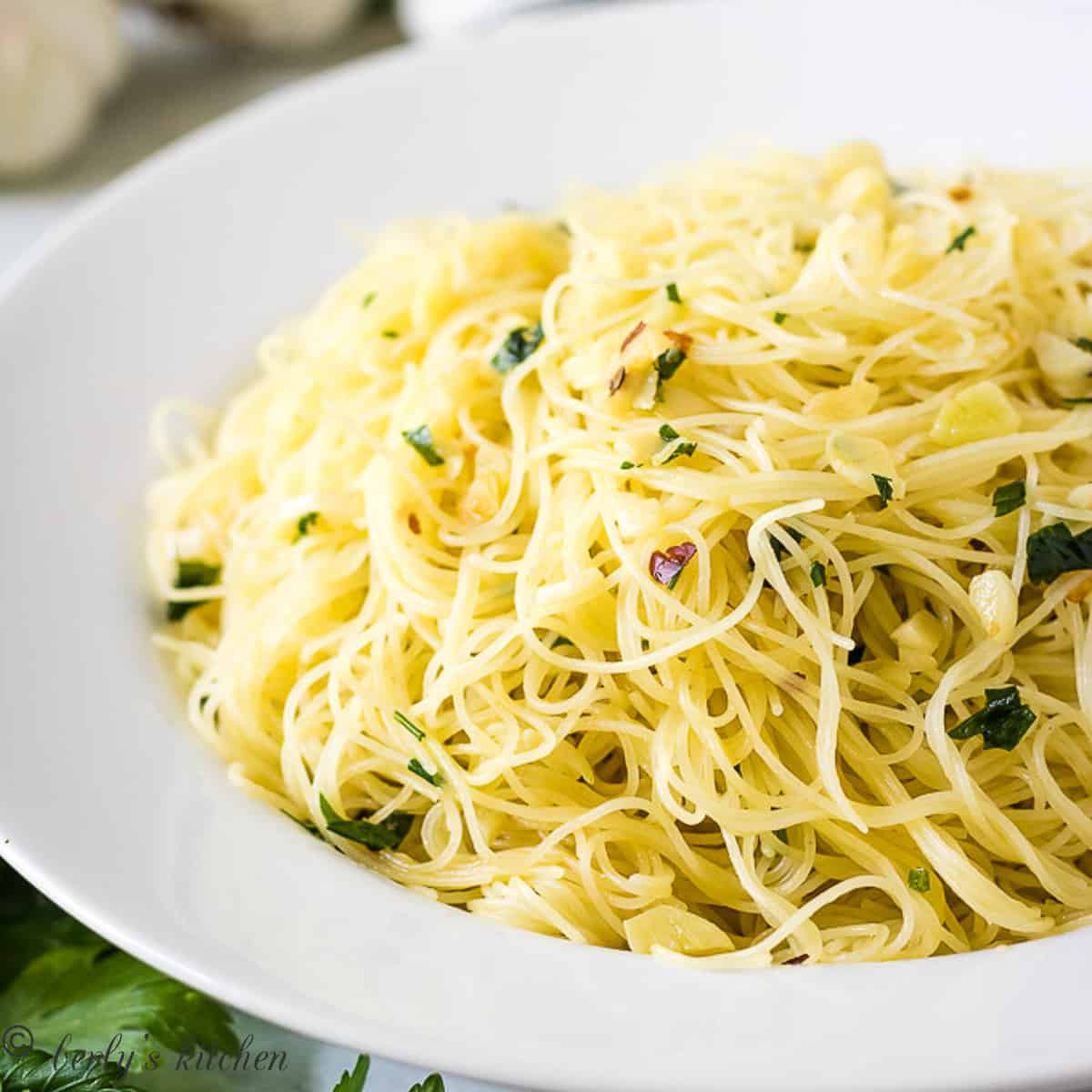 Angel hair pasta recipe