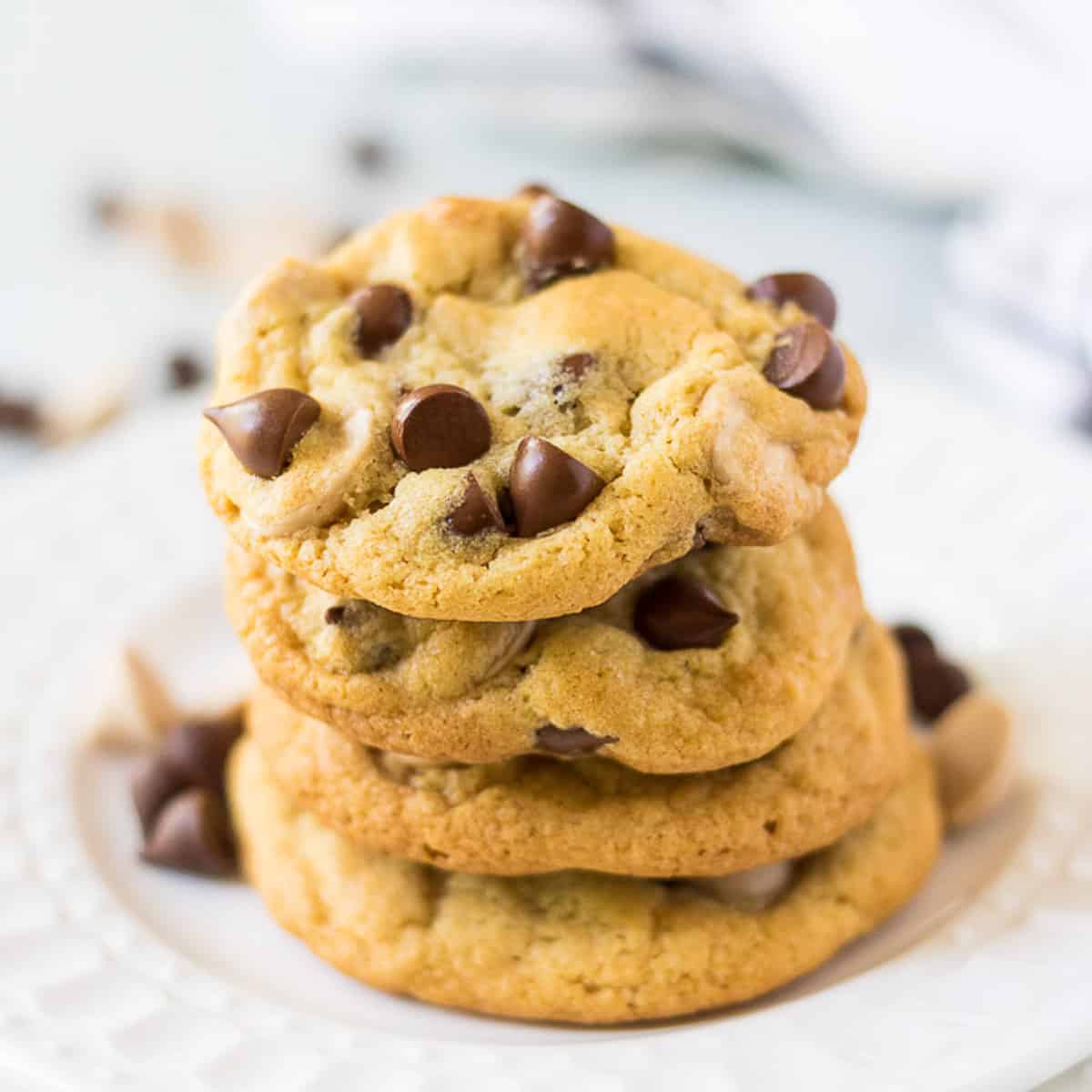 Caramel chocolate chip cookies