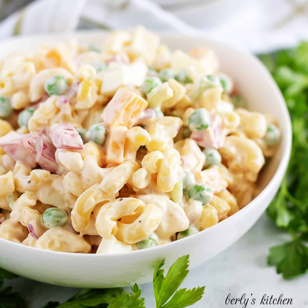 Instant pot easy macaroni salad