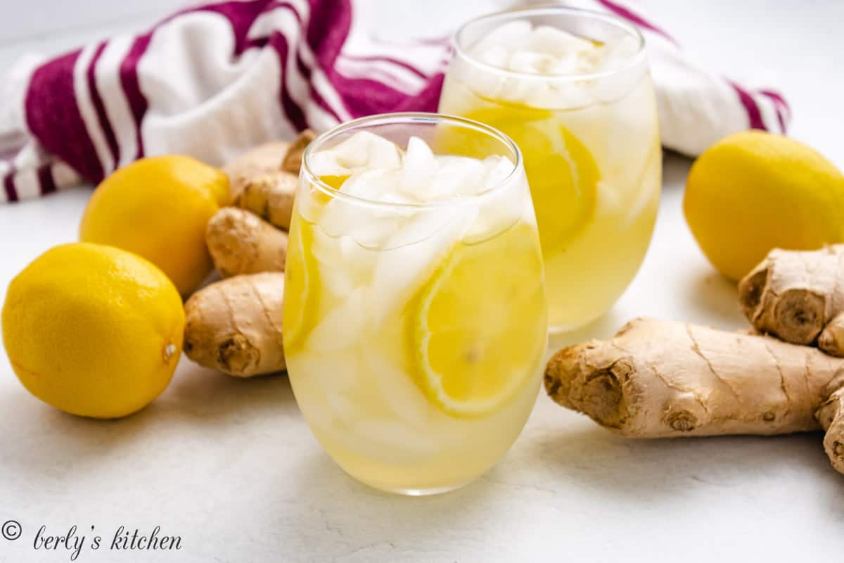Easy Ginger Lemonade
