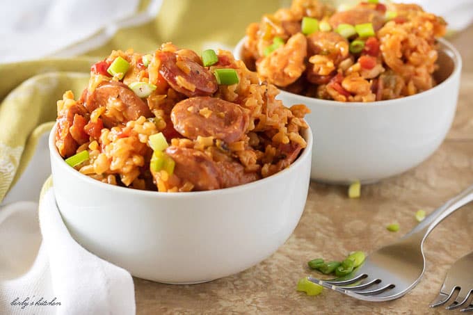 Instant Pot Sausage and Chicken Jambalaya