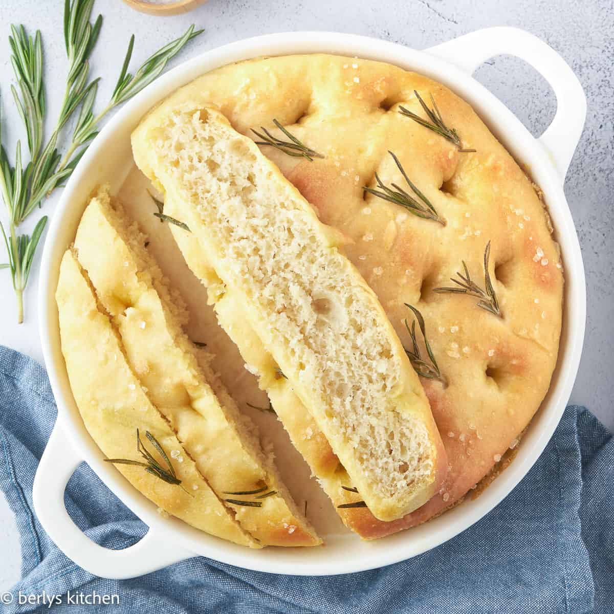 Rosemary focaccia bread