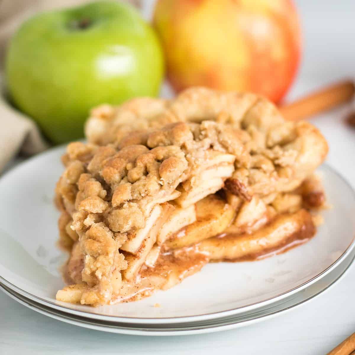 Dutch apple pie