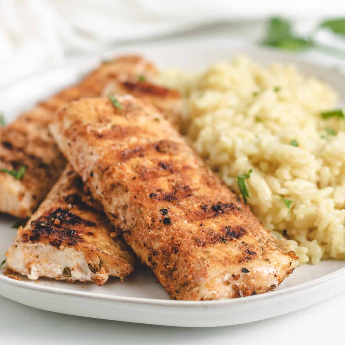 Grilled mahi mahi