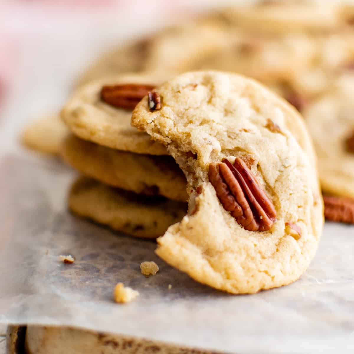 Butter pecan cookies