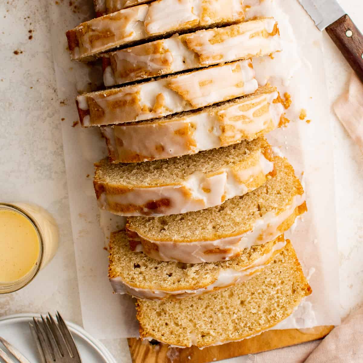 Eggnog bread