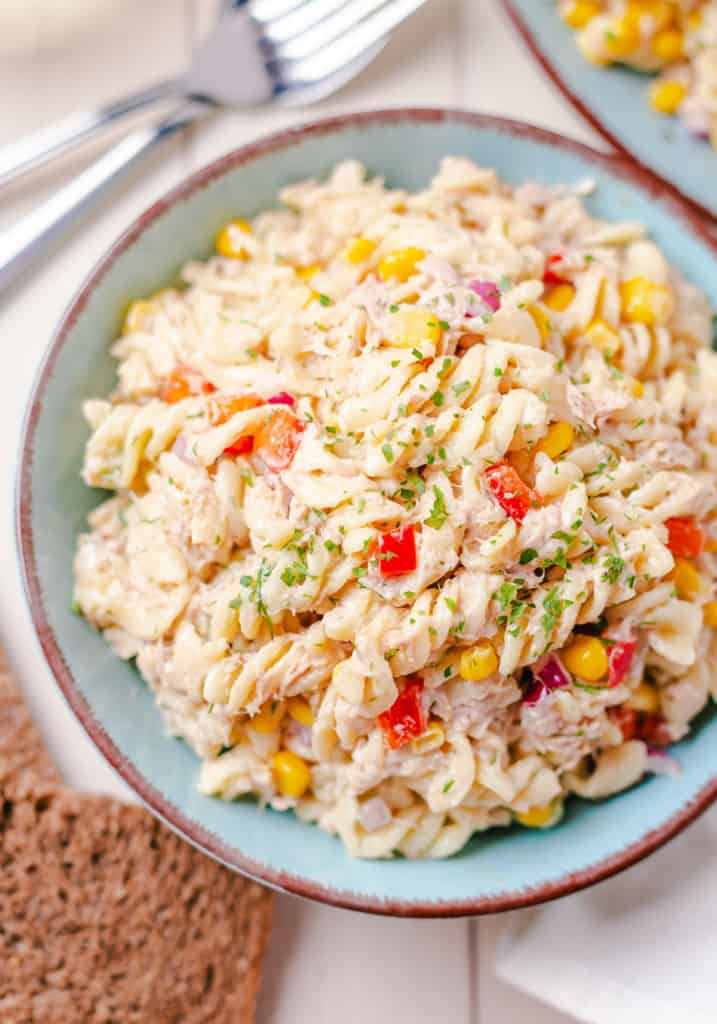 Creamy Tuna Pasta Salad