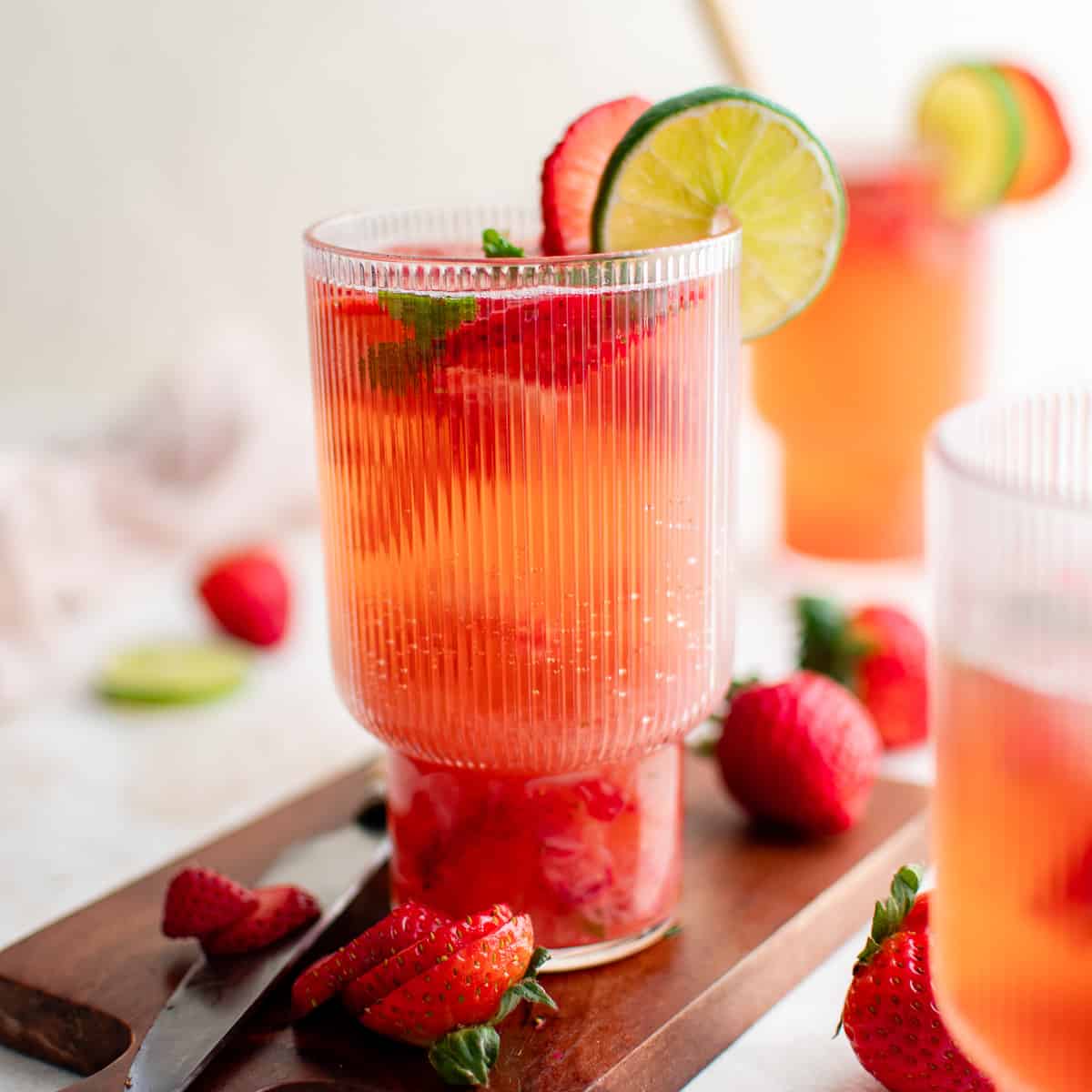 Strawberry mojito