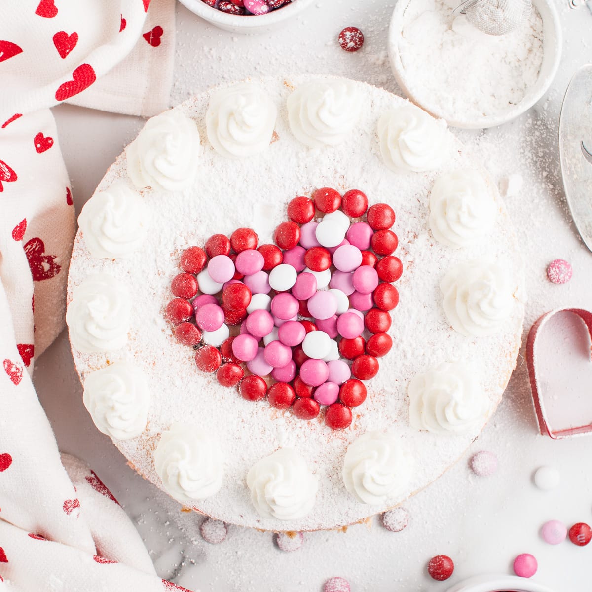 Valentine’s day cheesecake