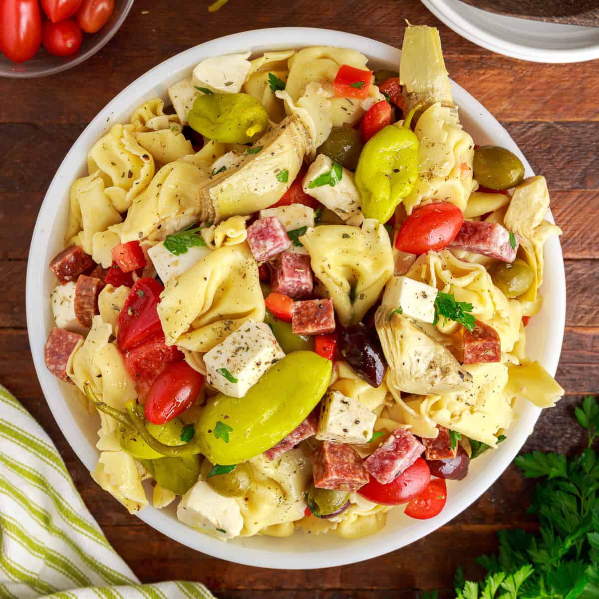 Antipasto pasta salad