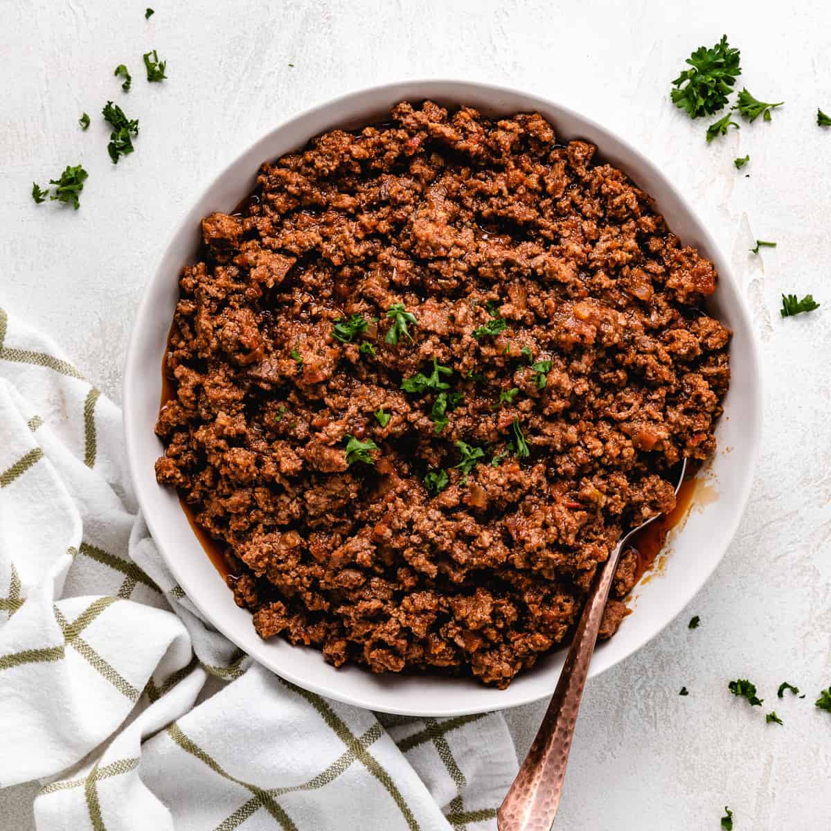 Slow cooker taco meat