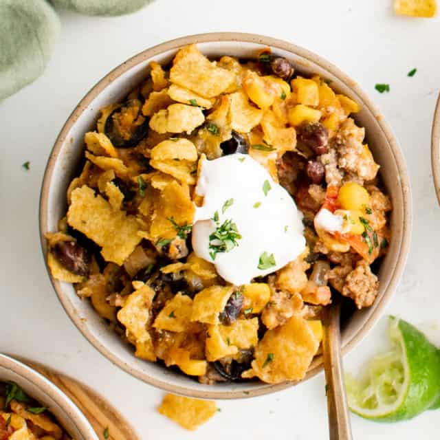 Taco Casserole (with Corn Chips)