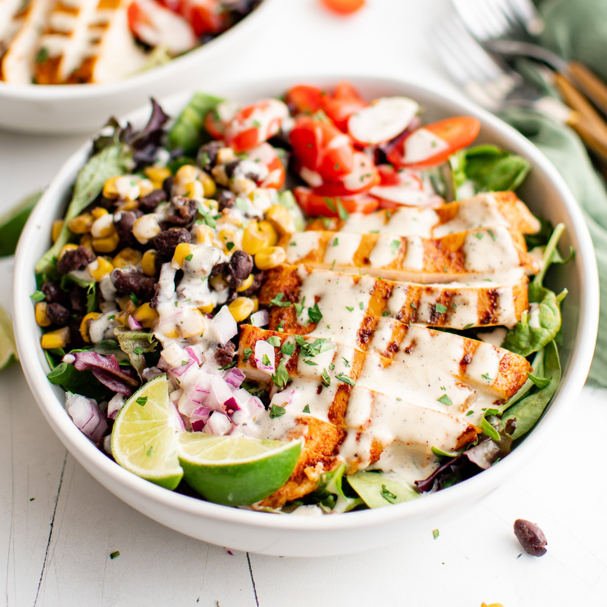 Southwest chicken salad