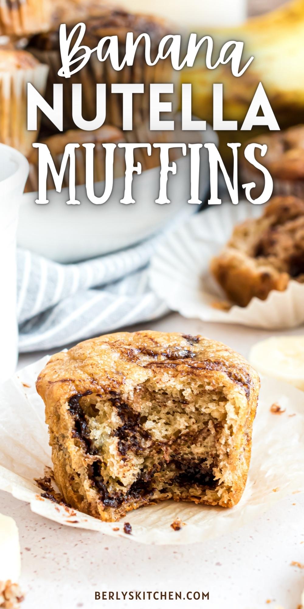 Banana Nutella Muffins