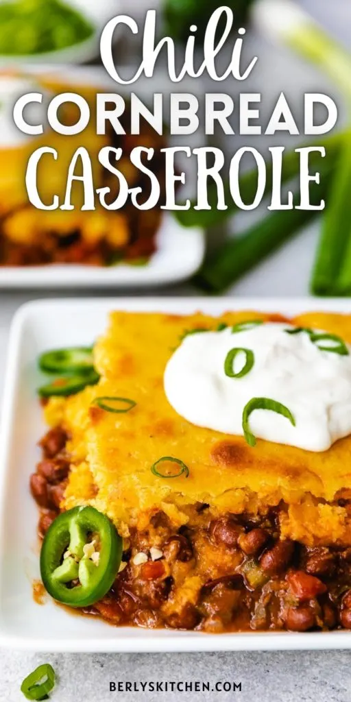 Chili Cornbread Casserole