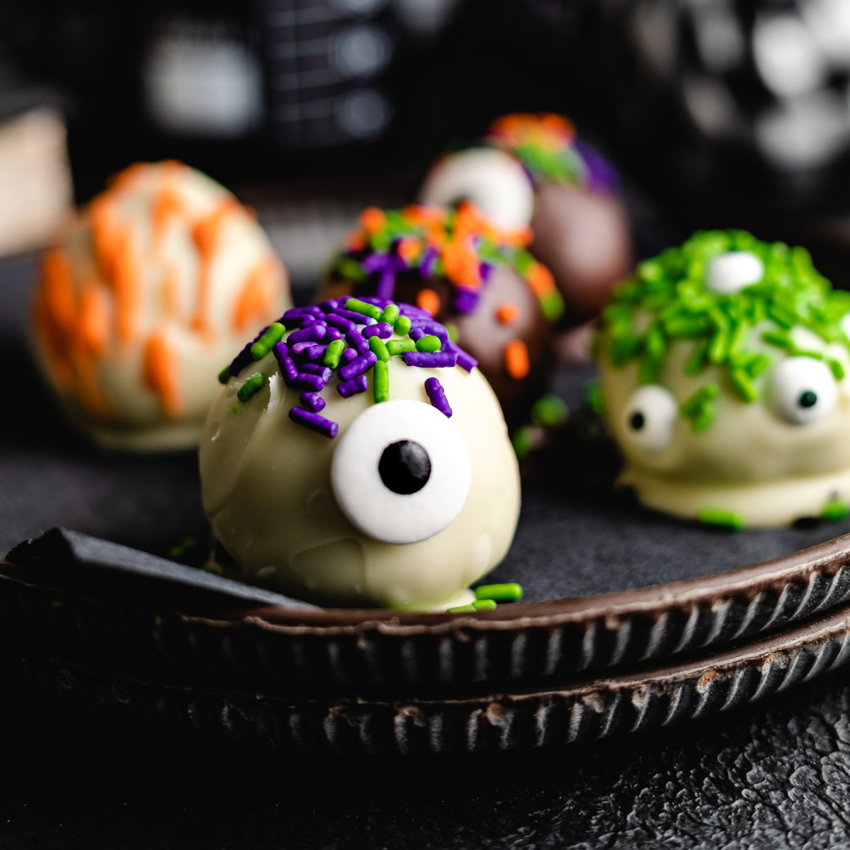 Halloween truffles