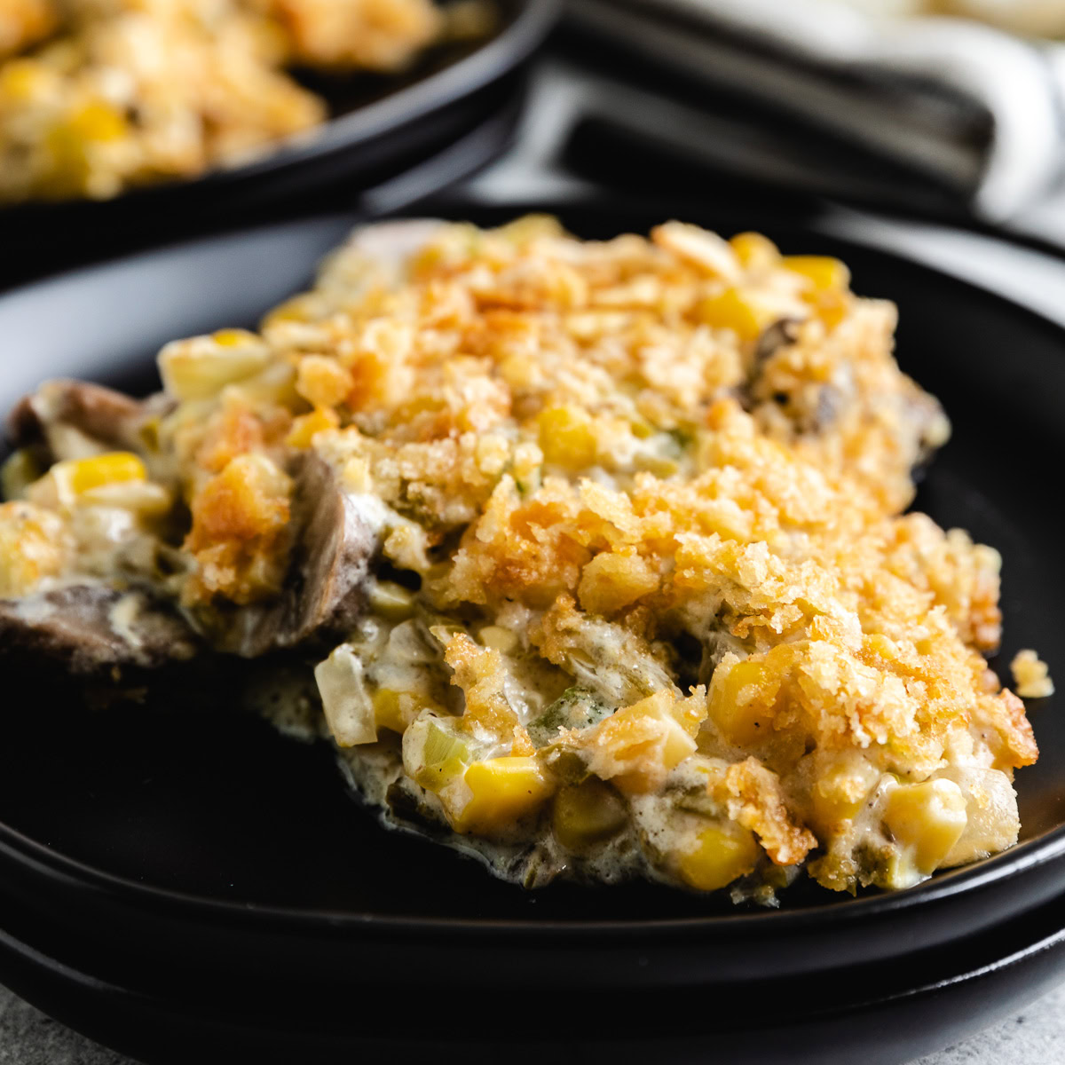 Green bean and corn casserole