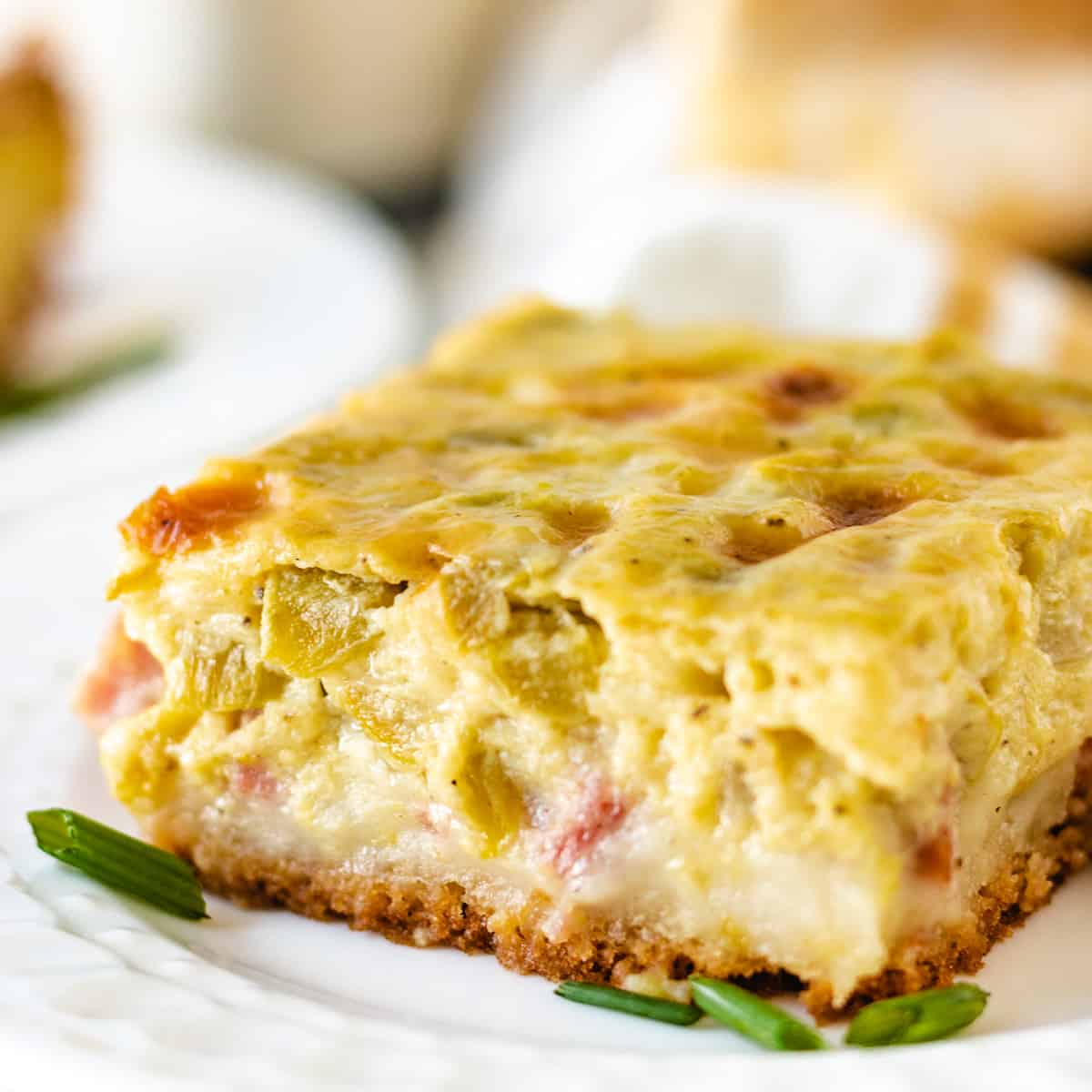 Breakfast casserole with ham