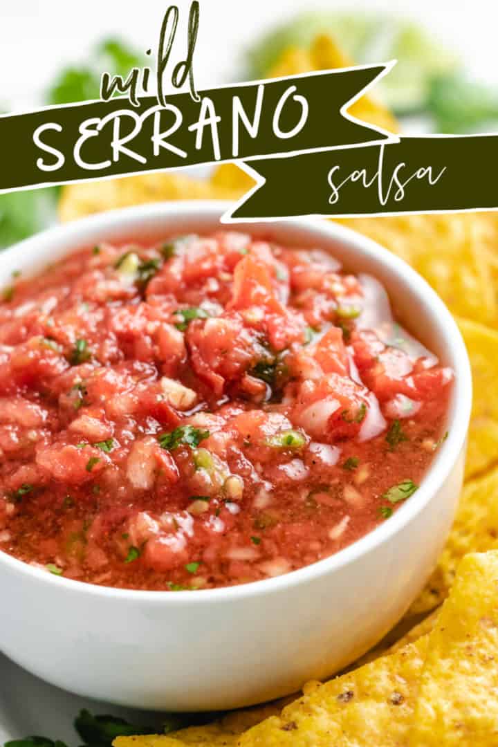 Chips next to a bowl of salsa.