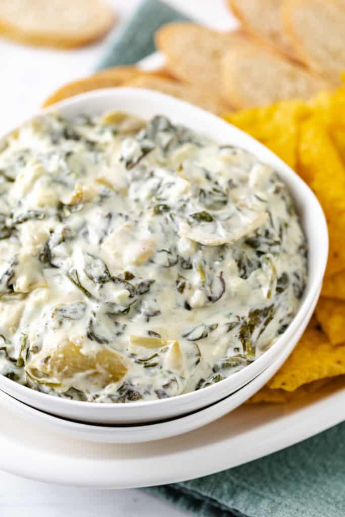 Crockpot Spinach Artichoke Dip – If You Give a Blonde a Kitchen