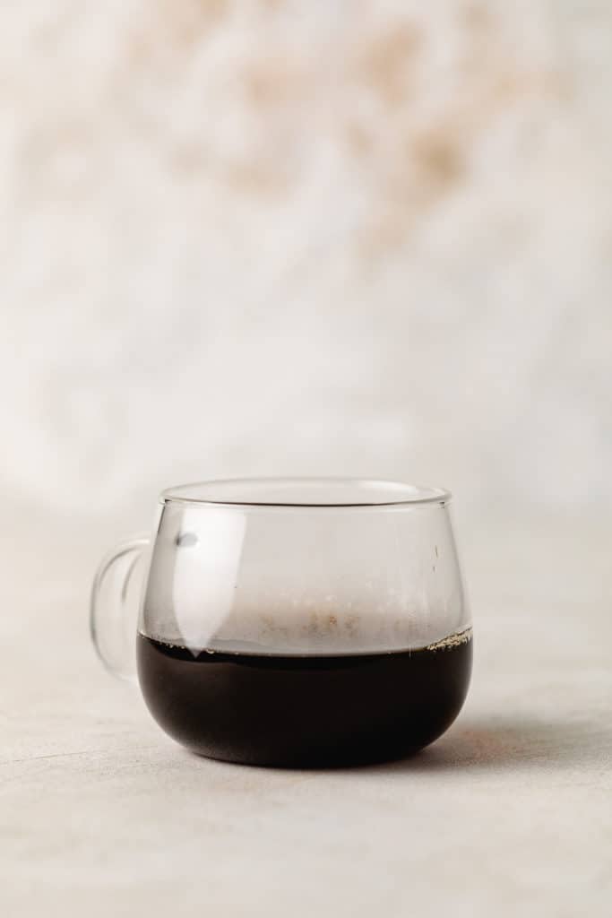 Coffee in a mug.