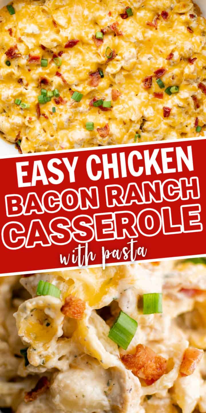 Chicken Bacon Ranch Casserole Recipe