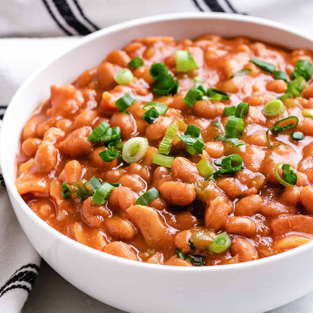 Crock pot baked beans