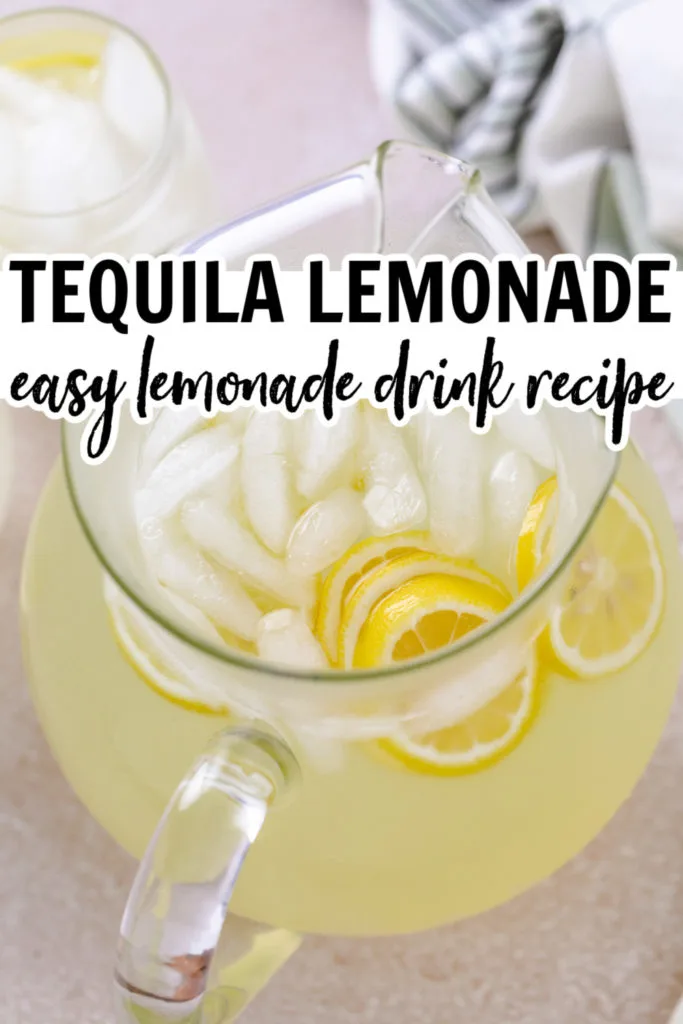 Easy Tequila Lemonade Cocktail Recipe