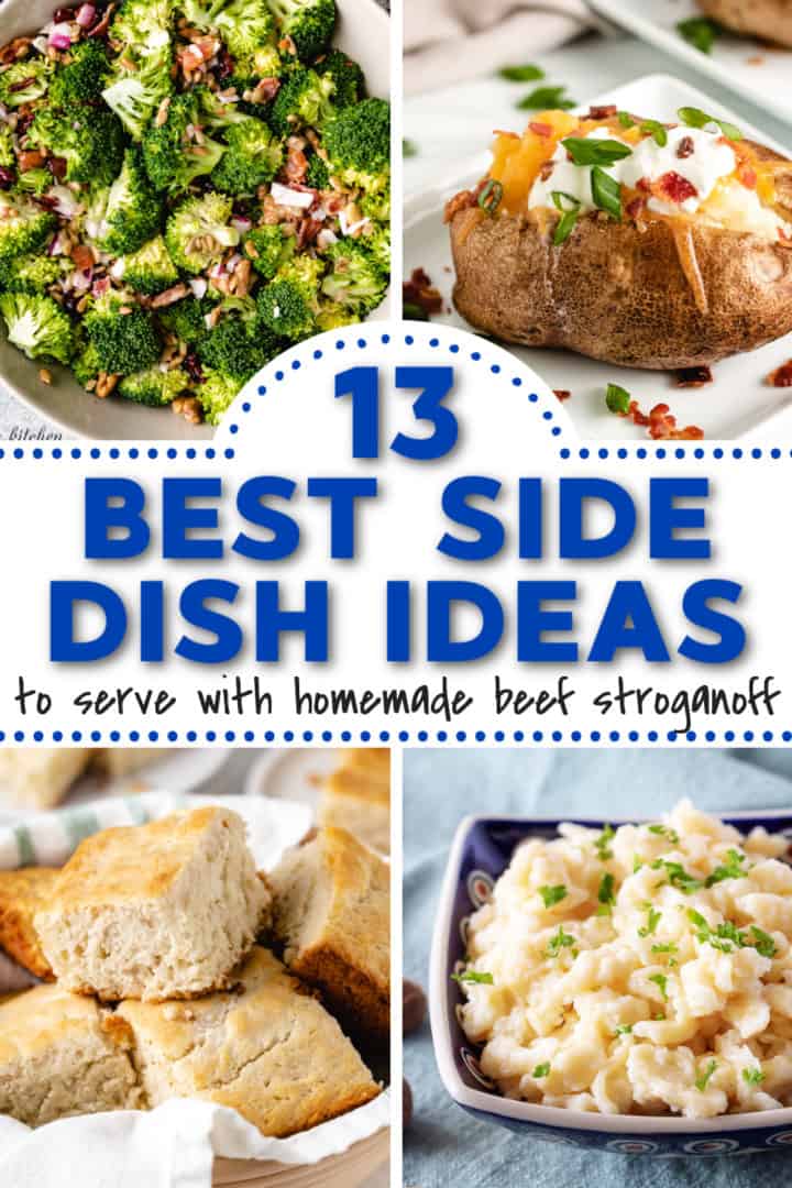 Side dish recipes to serve with beef stroganoff.