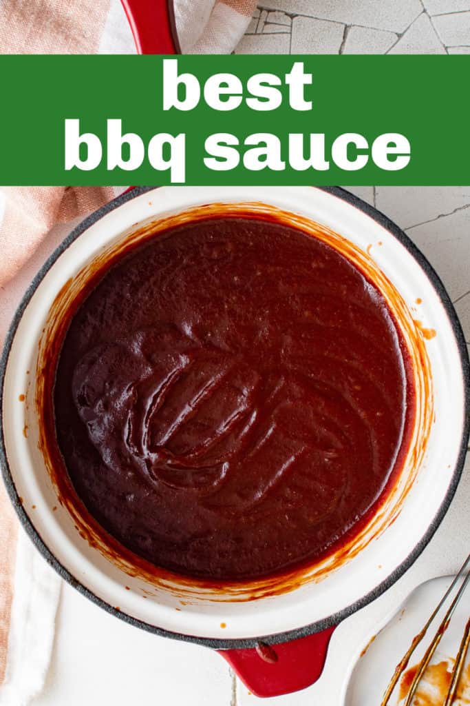 Homemade Sweet BBQ Sauce (Quick and Easy Recipe!)