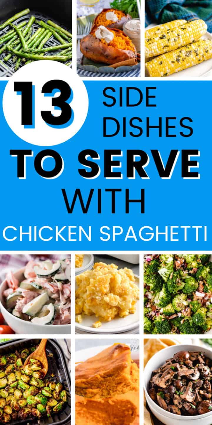 Side dishes to serve with chicken spaghetti.