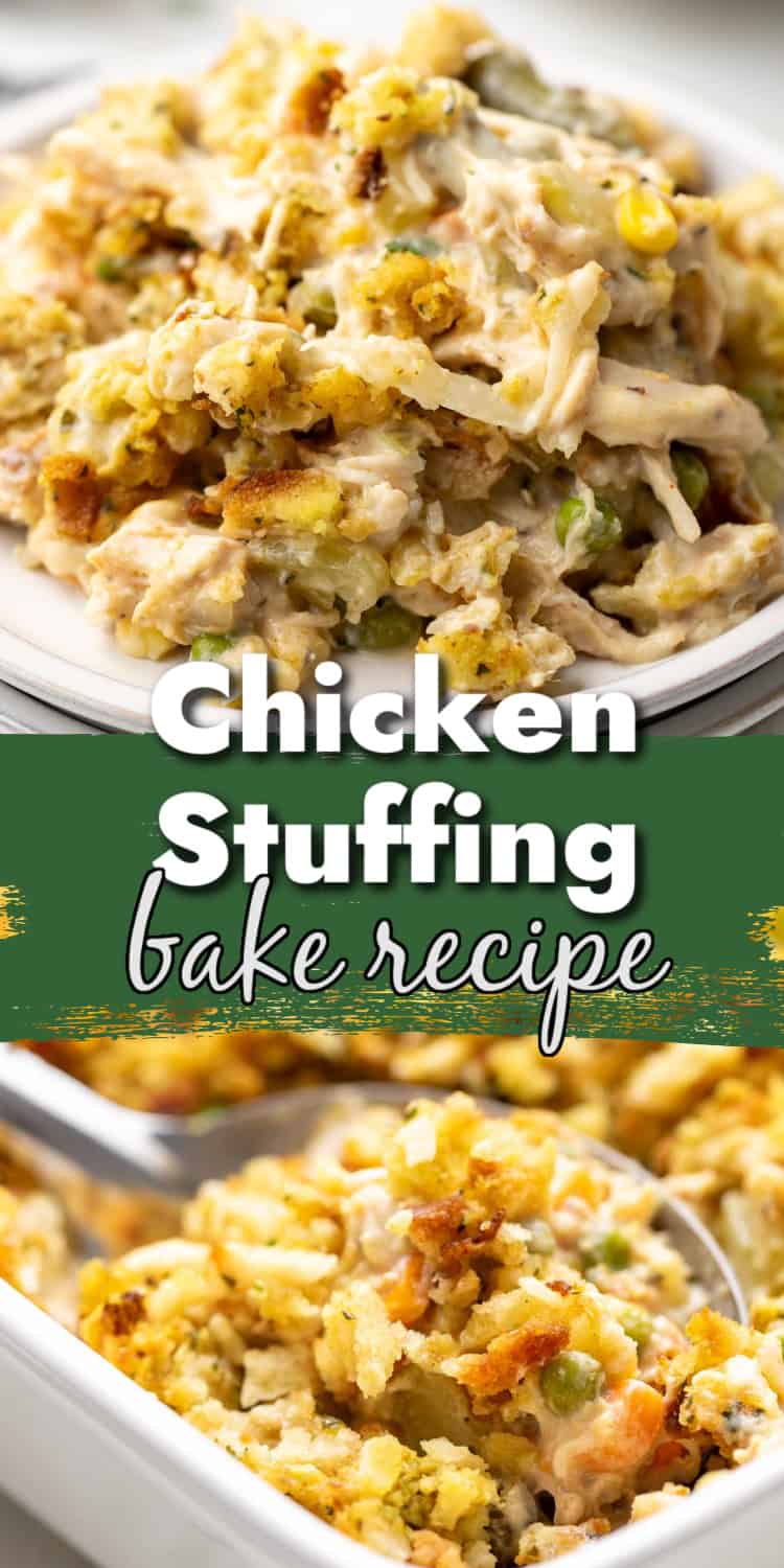 Chicken And Stuffing Casserole