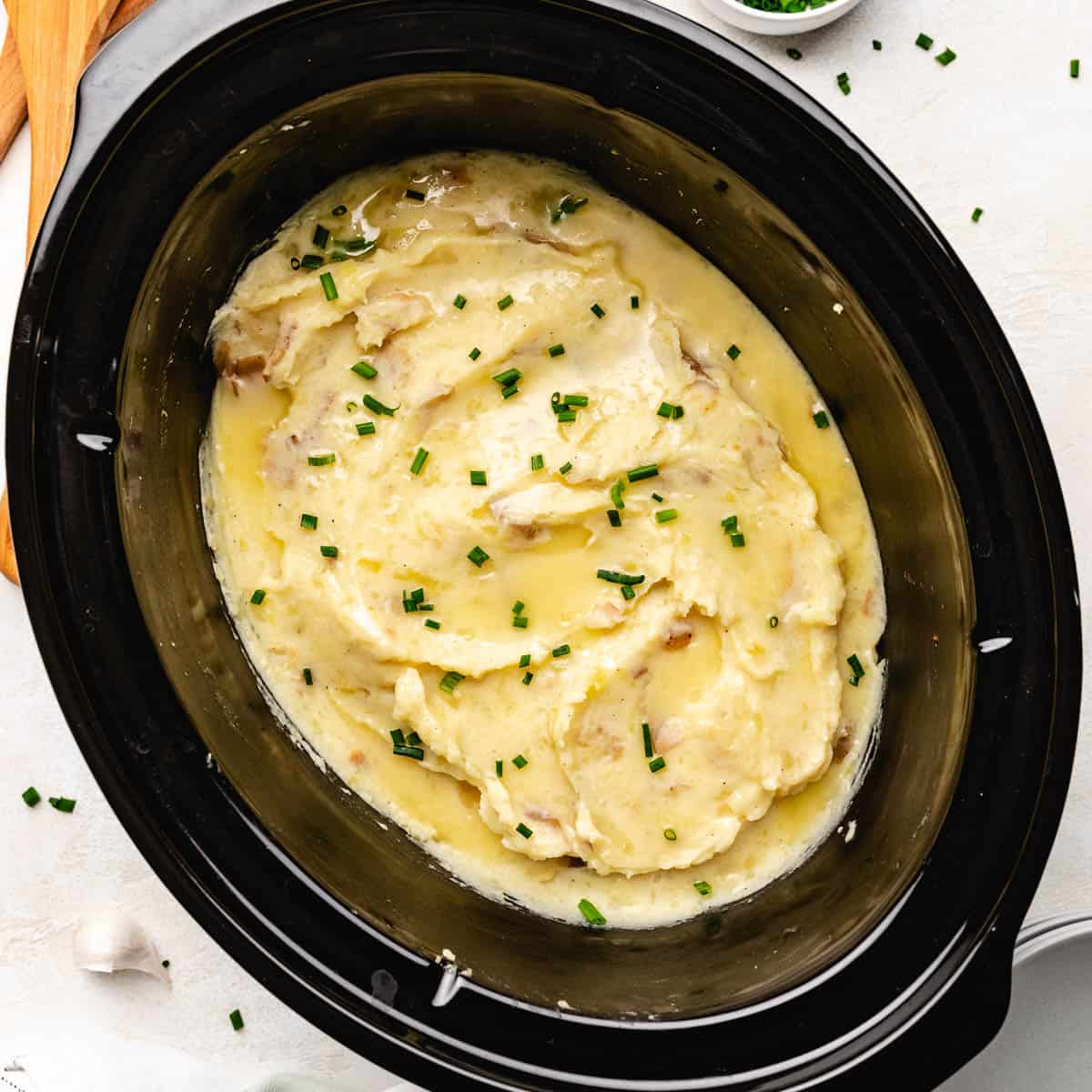 Crock pot mashed potatoes