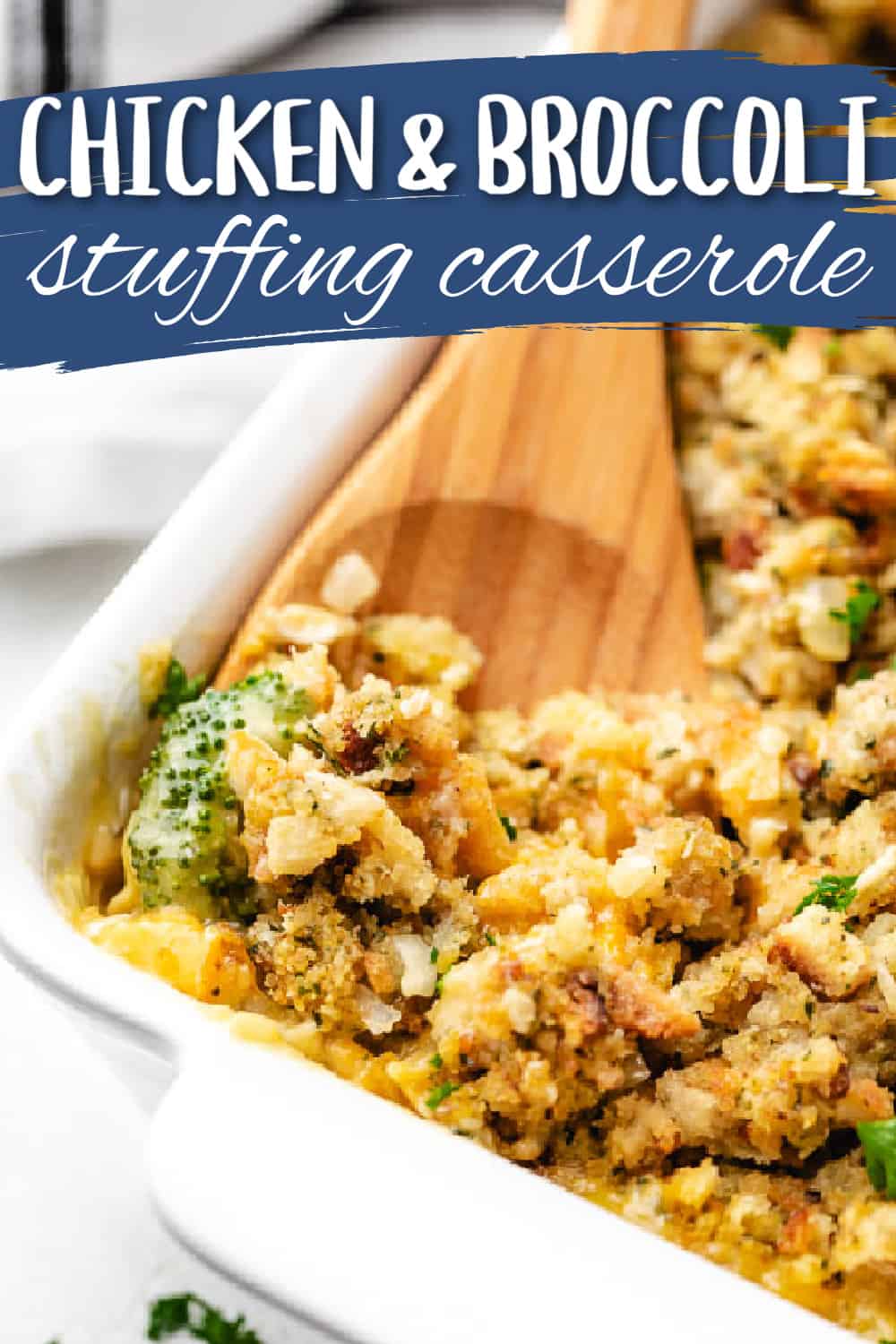 Chicken And Broccoli Stuffing Casserole