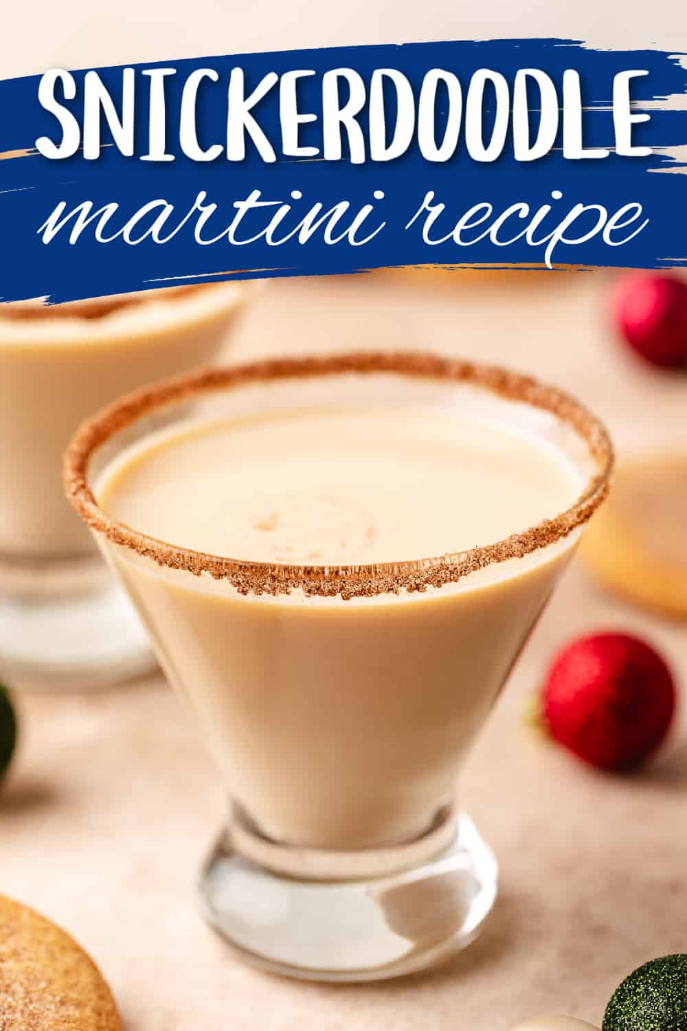Snickerdoodle Martini