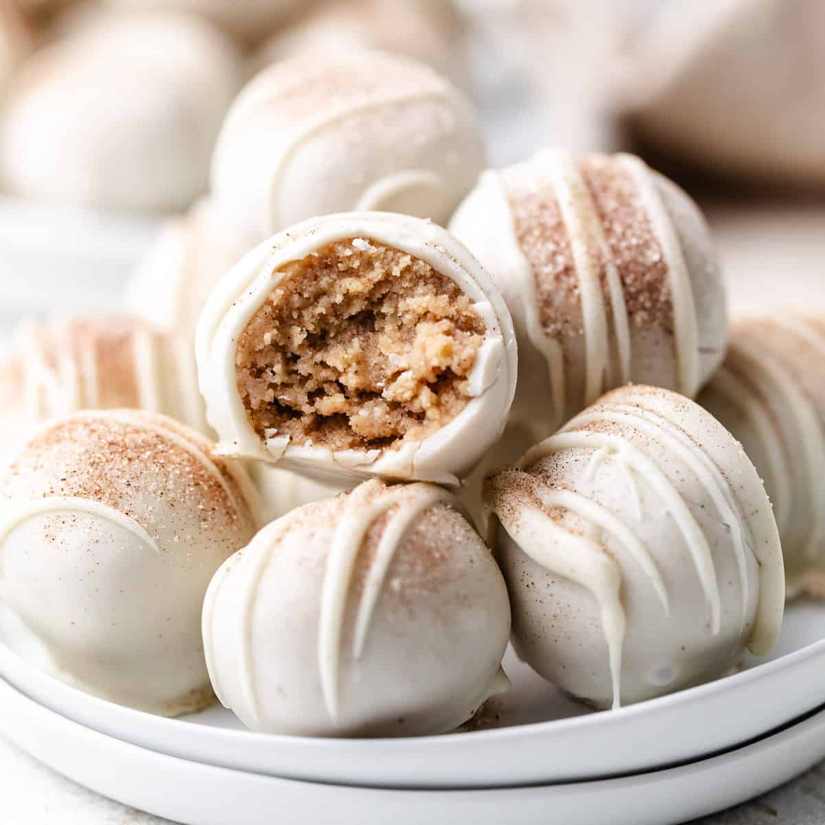 Snickerdoodle truffles