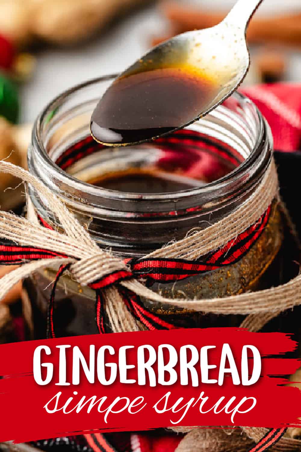 Gingerbread Simple Syrup