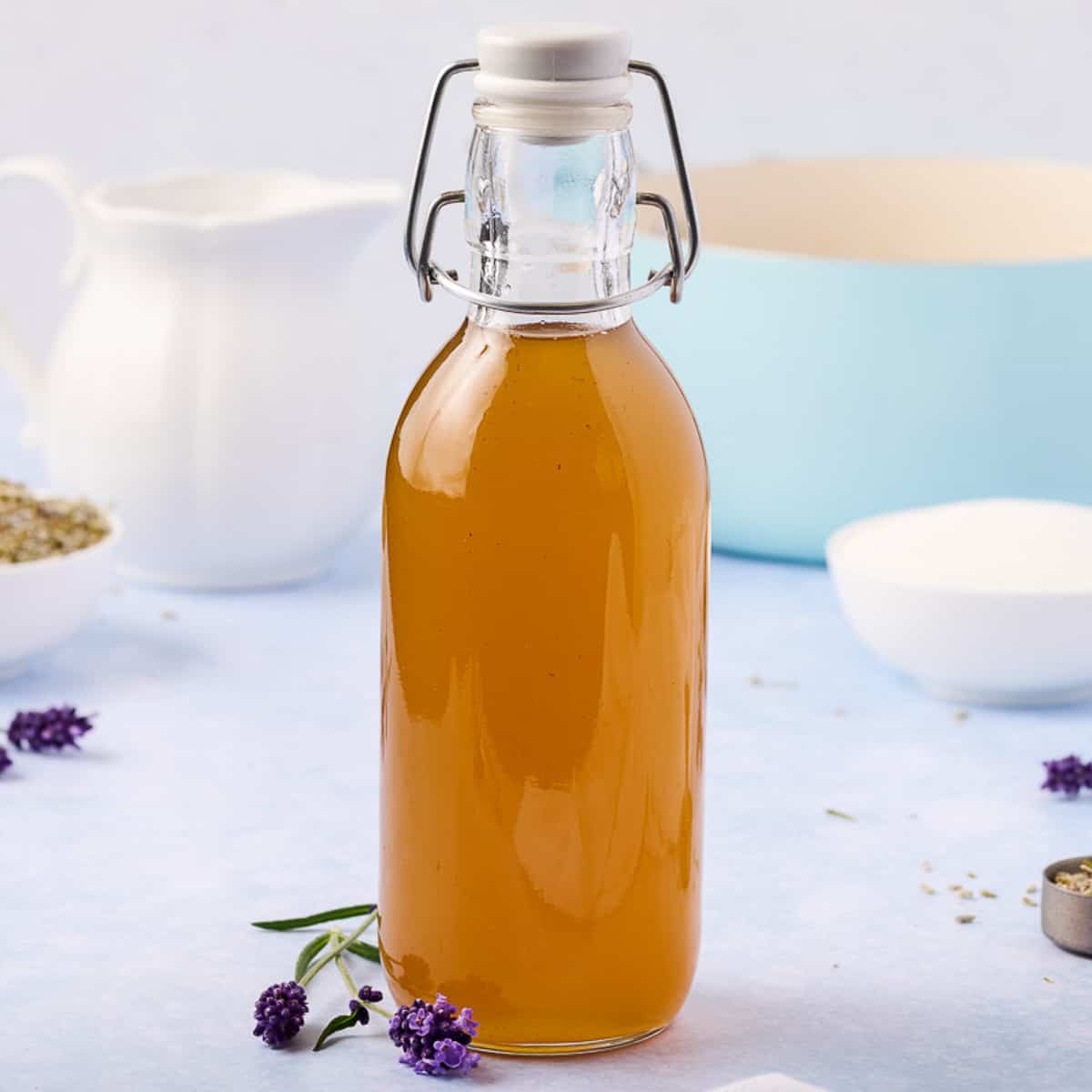 Lavender simple syrup