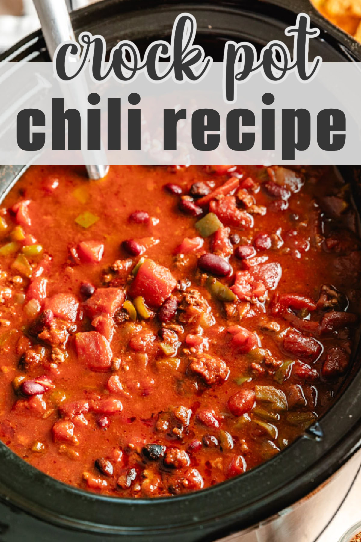 Easy Slow Cooker Chili