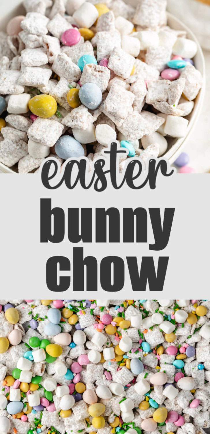 A bowl of candy with text overlay.