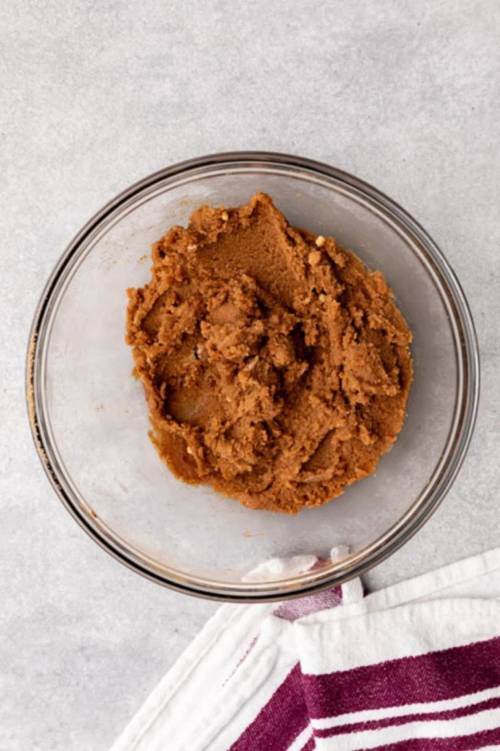 Cinnamon sugar mixture in a mixing bowl.