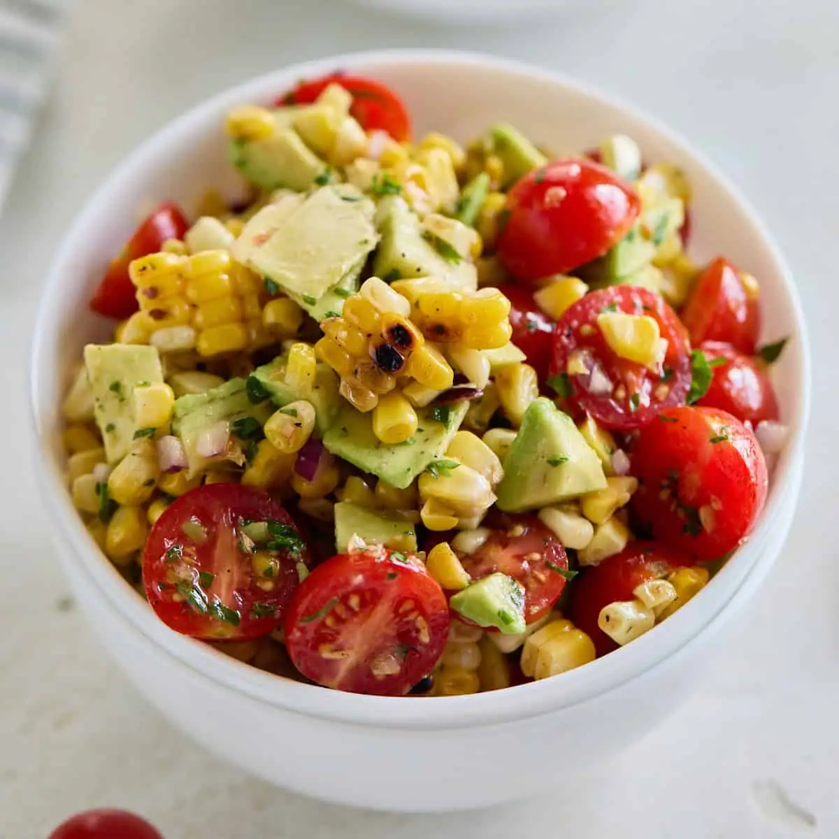 Corn Tomato Avocado Salad