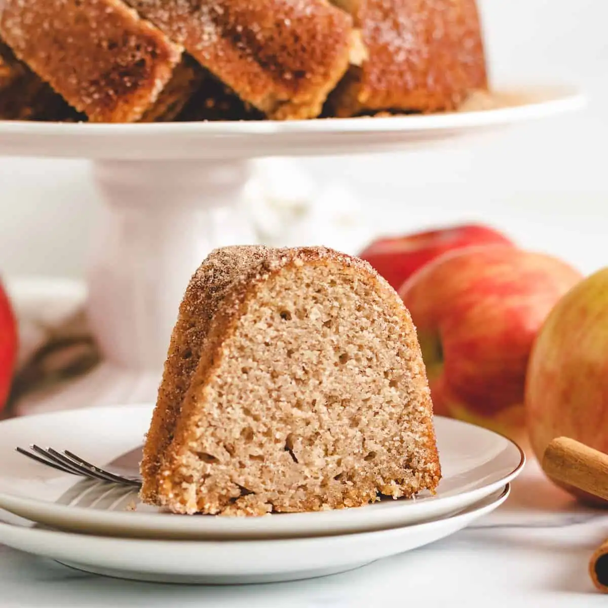 Apple Cider Donut Cake