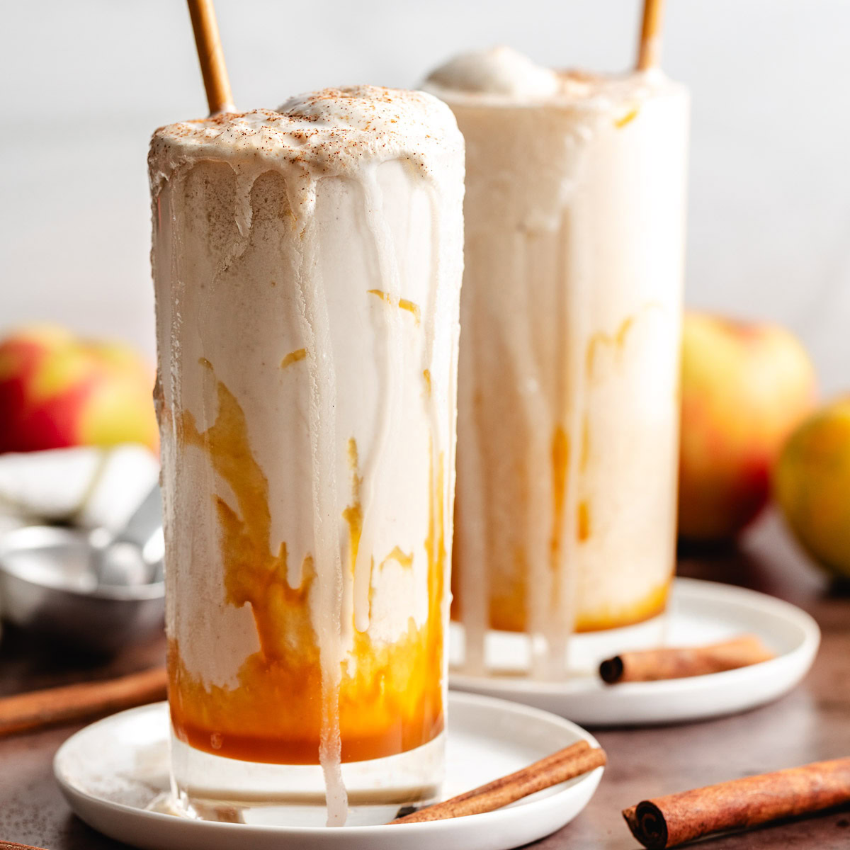 2 Ingredient Apple Cider Floats