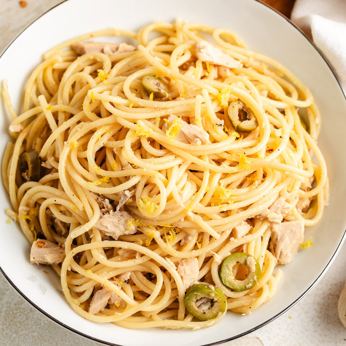 Canned Tuna Pasta