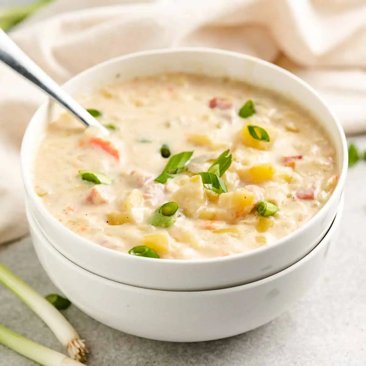 Crockpot Ham and Potato Soup