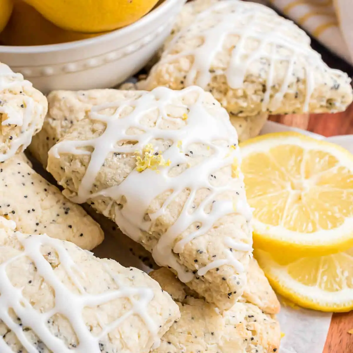 Lemon Poppy Seed Scones