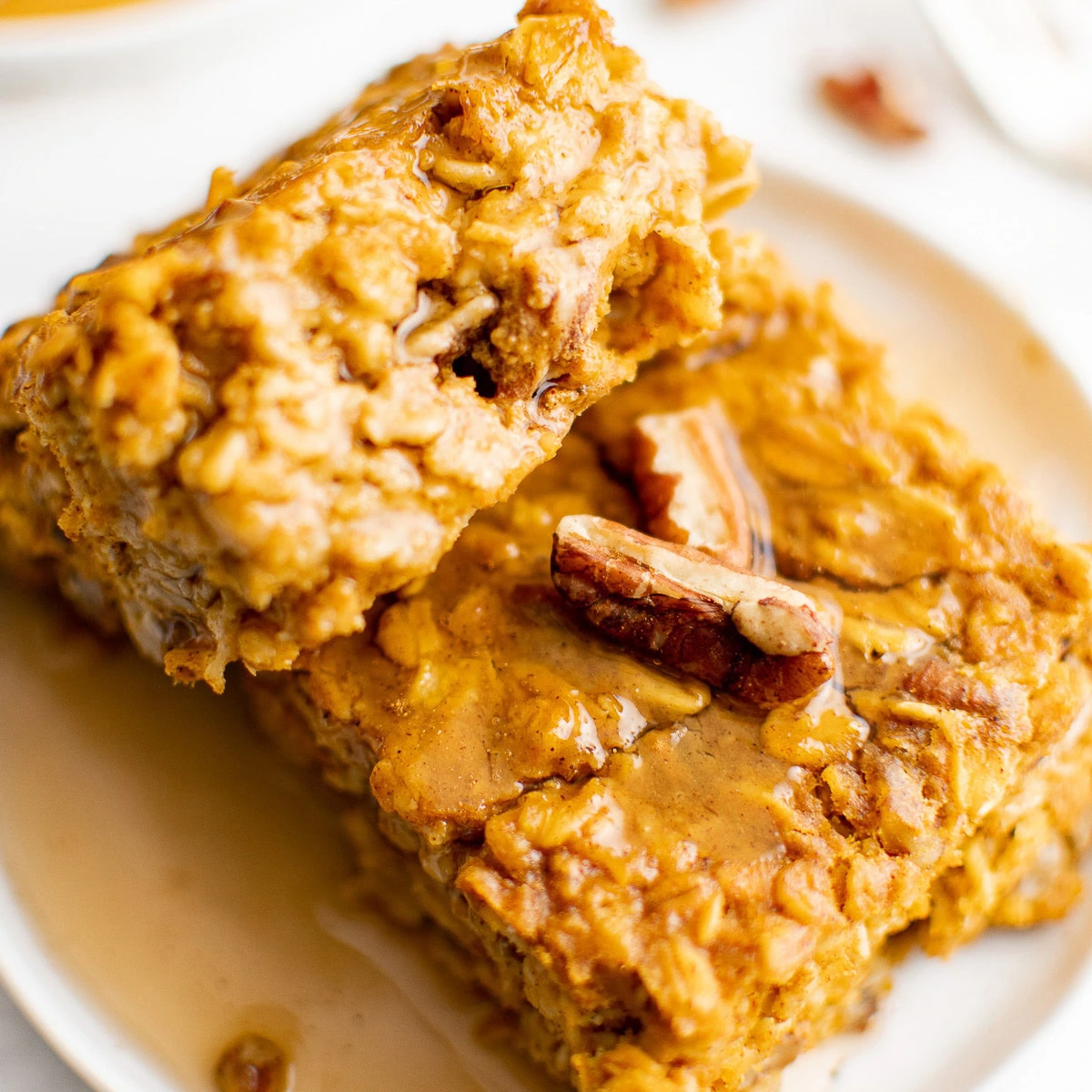 Easy Pumpkin Baked Oatmeal