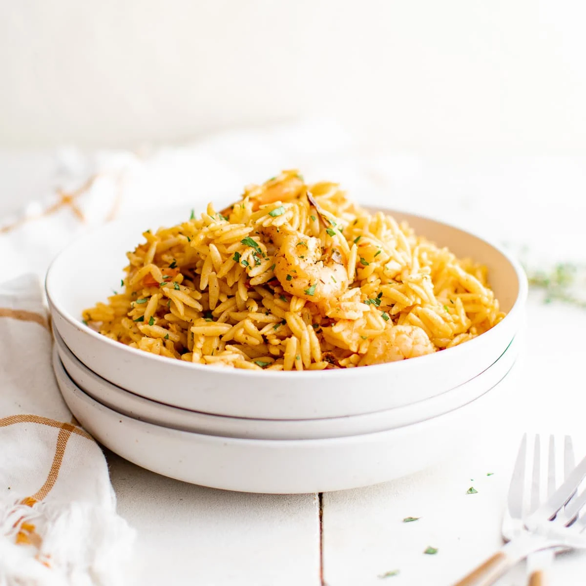 Shrimp Orzo
